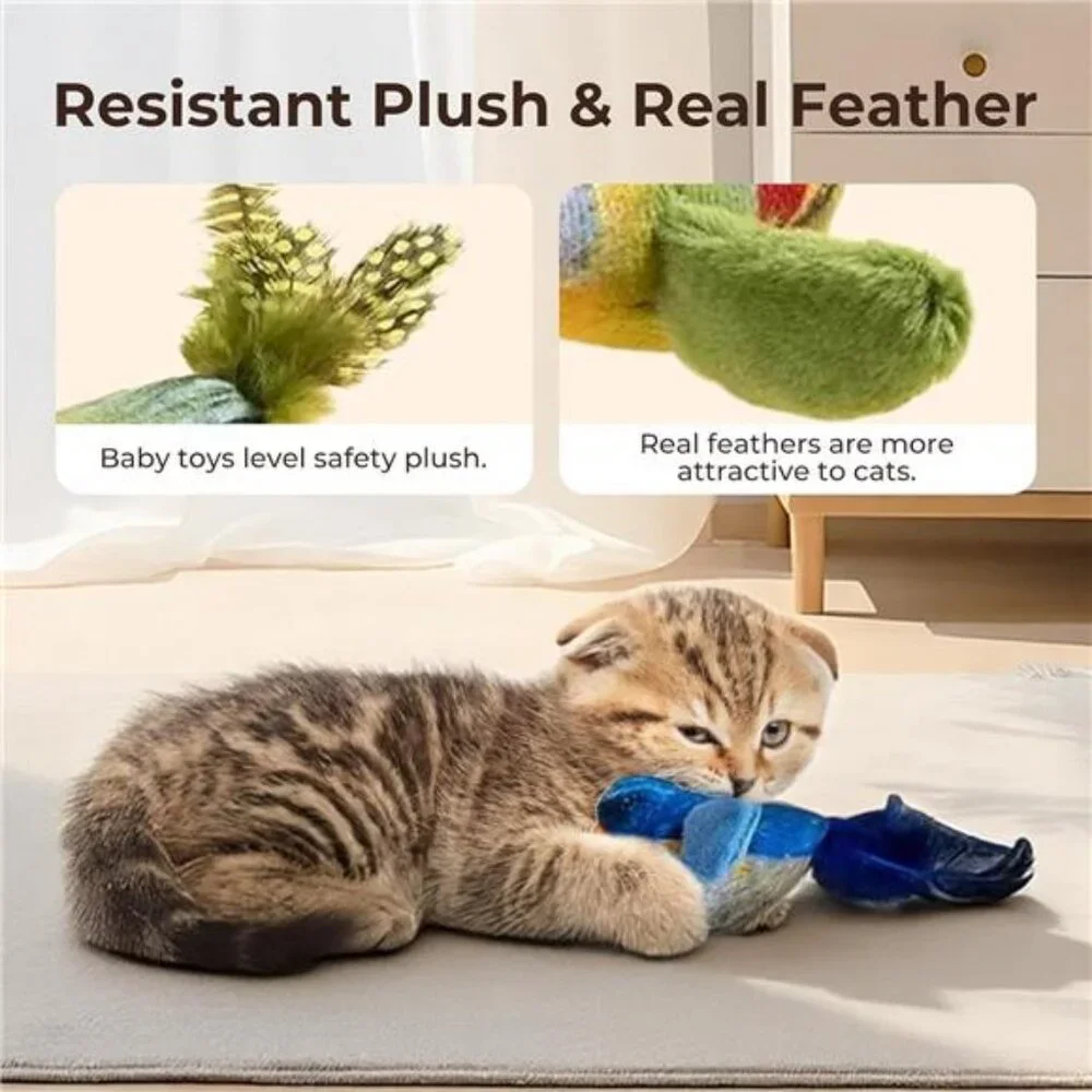 2-pack catnip cat toys that stimulate indoor cats natural hunting